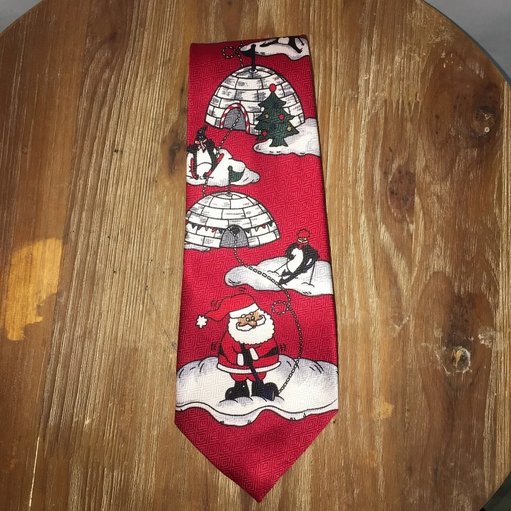 Vintage Hallmark Christmas Collection  Character ‎ Tie